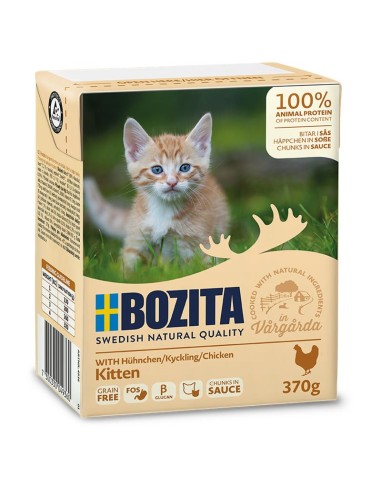 Bozita Cat Häppchen in Sauce Kitten 370gT