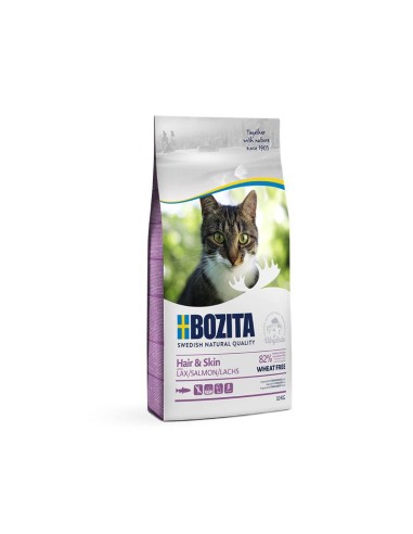 Bozita Cat Hair & Skin Wheat free Lachs 10kg
