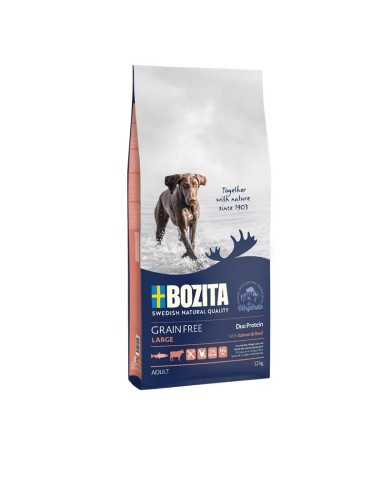 Bozita Grain free Lachs+Beef Lar 12kg