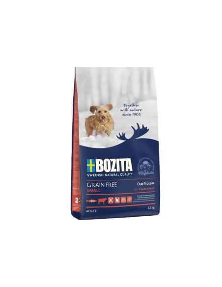 Bozita Grain free Lachs+Beef Sm 1,1kg
