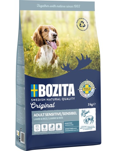 Bozita Dog Original Adult Sensible Digestion Lamb 3kg