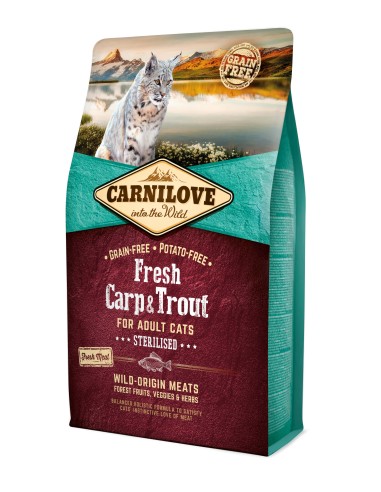 Carnilove Cat Fresh Carp+Trout 2kg