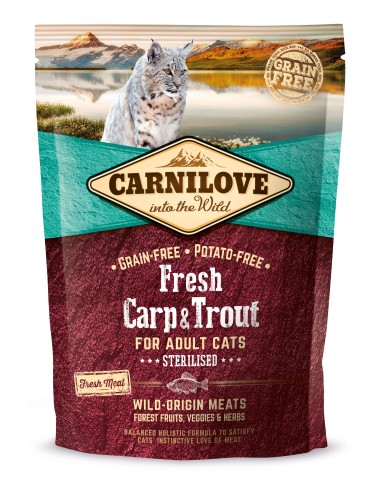 Carnilove Cat Fresh Carp+Trout 400g