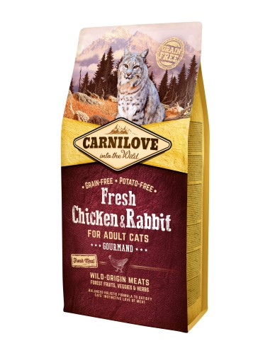 Carnilove Cat Fresh Chick+Rab 6kg