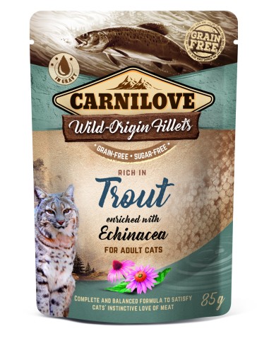Carnilove Cat Trout+Echinacea 85gP