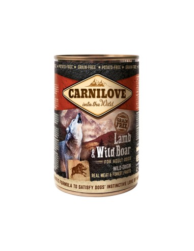 Carnilove Lamb+Wild Boar 400gD