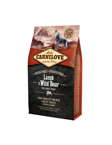 Carnilove Lamb+Boar 4kg