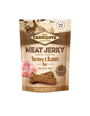 Carnilove Dog MeatJerk Tur+Rab 100g