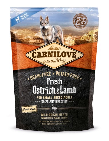 Carnilove Dog Fresh S Ostr+Lam 1,5kg