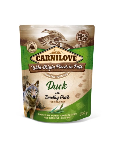 Carnilove Pate Duck+TimothyGrass 300gP