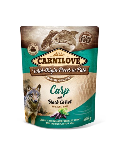 Carnilove Pate Carp+BlCarrot 300gP