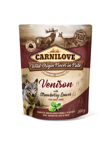 Carnilove Pate Venis+Straw 300gP