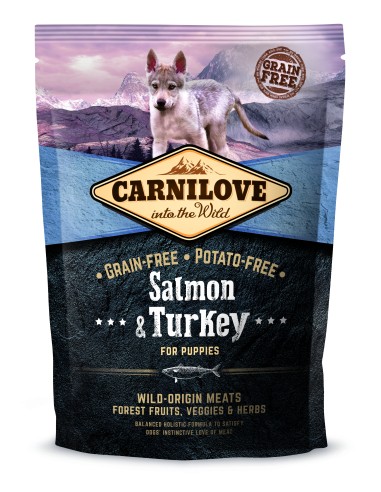 Carnilove Puppy Salmon+T.1,5kg