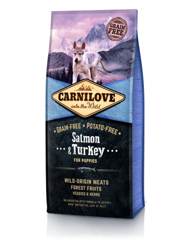 Carnilove Puppy Salmon+T. 12kg