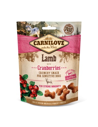 Carnilove Dog Crunchy Lam+Cranb 200g