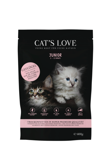 CATSLOVE JUNIOR Geflügel 400g