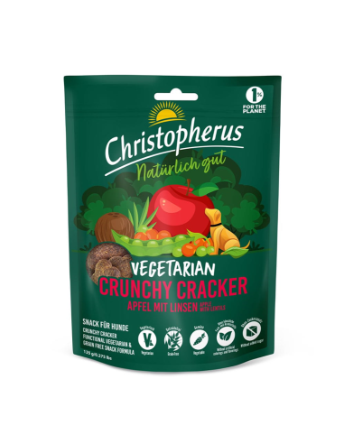 Christopherus Crun.Snack Veget Apfel Lins 125g
