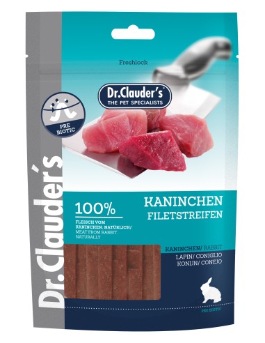 Dr. Clauder Prem.Kaninchen Filetstreif. 80g