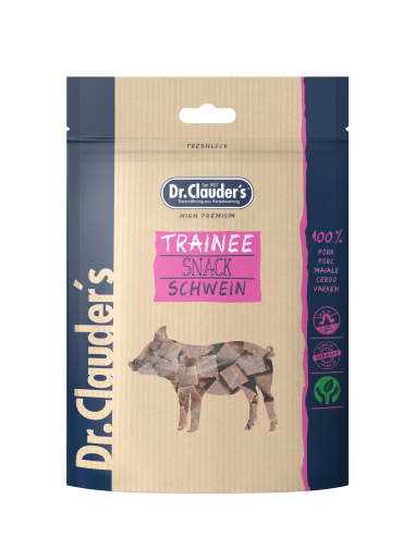 Dr. Clauder Dog Snack Trainee Schweinefleisch 80g