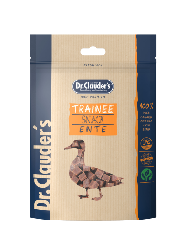 Dr. Clauder Dog Snack Trainee Entenfleisch 80g