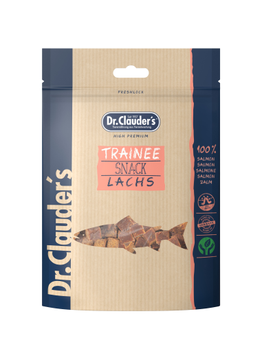 Dr. Clauder Dog Snack Trainee Lachs 80g