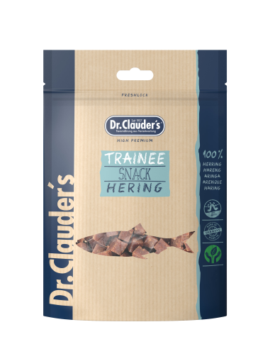 Dr. Clauder Dog Snack Trainee Hering 80g
