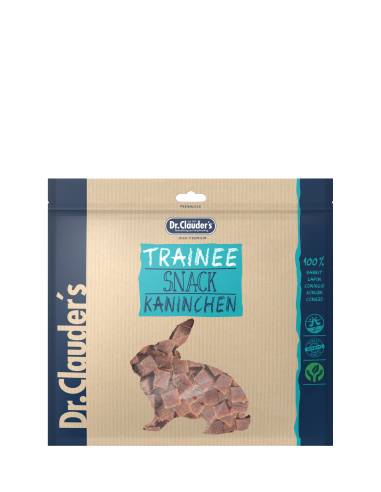 Dr. Clauder Dog Snack Trainee Kaninchenfleisch 500g