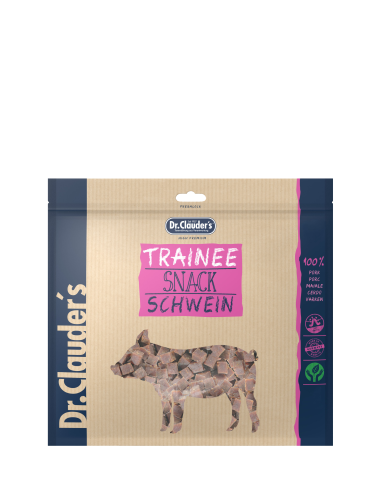 Dr. Clauder Dog Snack Trainee Schweinefleisch 500g