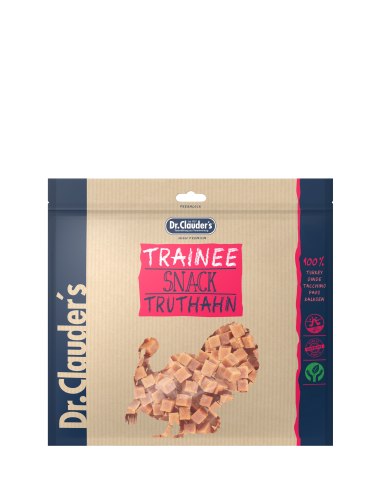Dr. Clauder Dog Snack Trainee Truthahnfleisch 500g