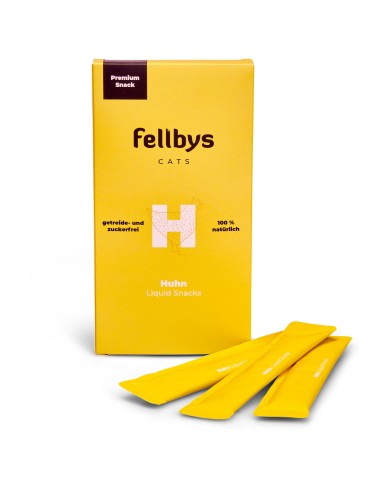 Fellbys Katzensnacks Liquid Huhn 90g (6x15g)