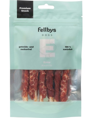 Fellbys Hundesnacks Kaurolle mit Ente 70g