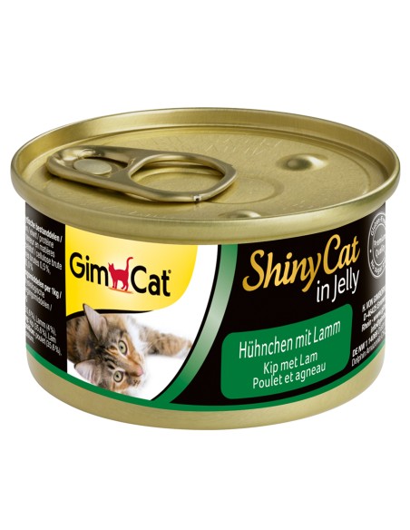 GimCat ShinyCat Hühn Lamm 70gD