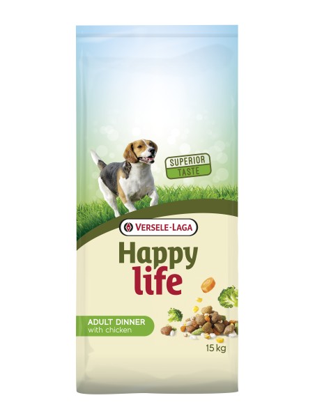 Happy-Life Ad.Chick.Dinner15kg