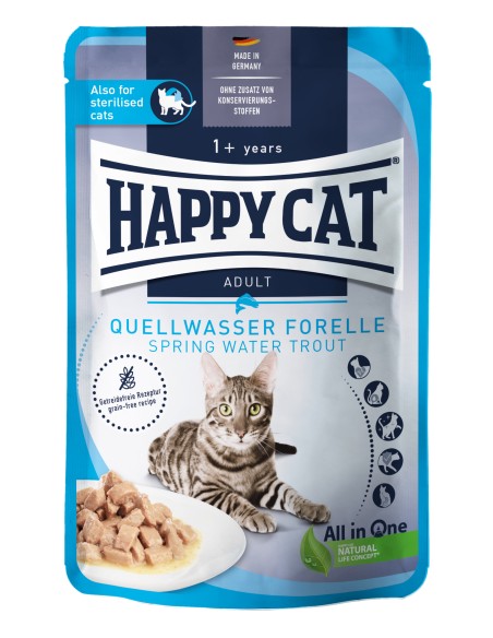 HappyCat Culinary Quellwasser Forelle 85gP