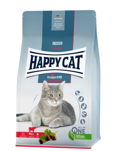 HappyCat Indoor Voralpen Rind 1,3kg