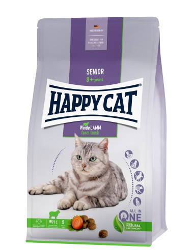HappyCat Senior Weide Lamm 1,3kg