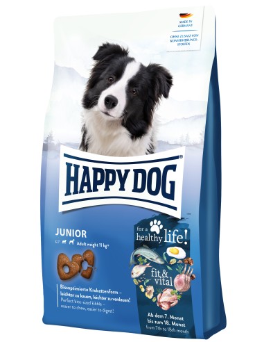 HappyDog Supr fit+vital Junior 4kg