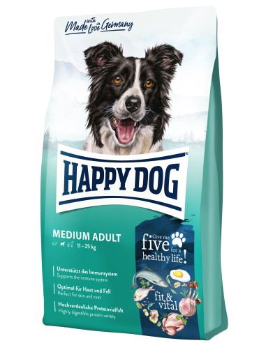 HappyDog Fit+Vital Medium Adult 12kg