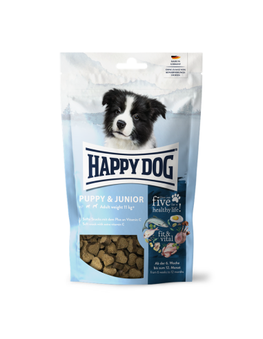 HappyDog Snack fit&vital Puppy + Junior 100g