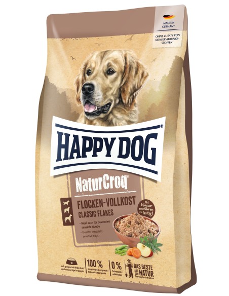HappyDog NaCroq Flock Vollkost 1,5kg