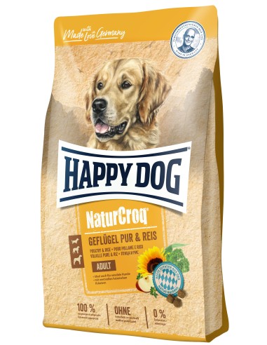 HappyDog NaturCroq Gef pur Reis 1kg