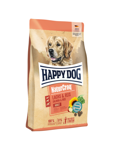 HappyDog NaturCroq Lachs & Reis 1kg