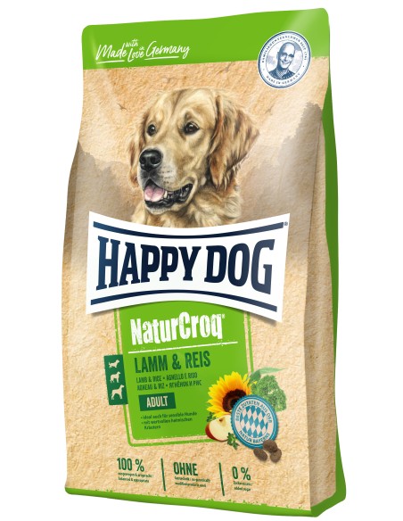 HappyDog NaturCroq Lamm Reis 1kg