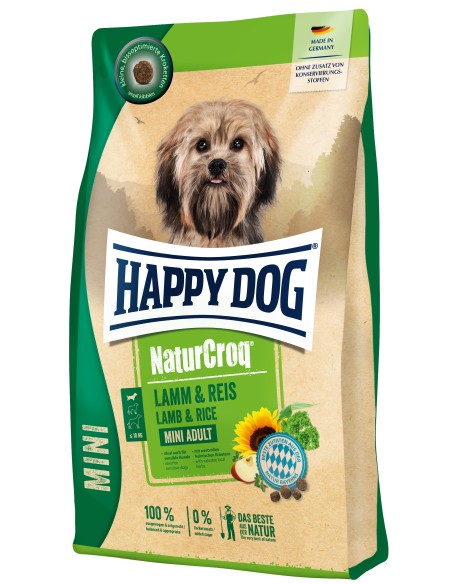 HappyDog NaturCroq Mini Lamm & Reis 800g