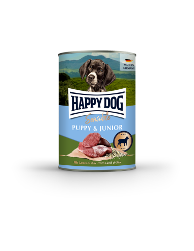 HappyDog Sensible Puppy Lamm Reis 400gD