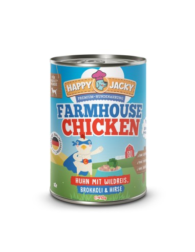 Happy Jacky Farmhouse Chicken 410g
