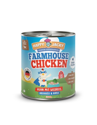 Happy Jacky Farmhouse Chicken 820g