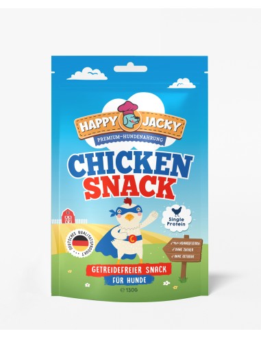 Happy Jacky Chicken Snack 125g