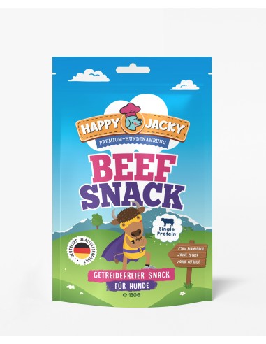 Happy Jacky Beef Snack 125g