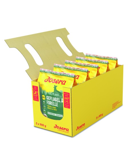 Josera Geflügel+Forelle 5x900g
